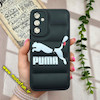 قاب گوشی Galaxy A34 سامسونگ سیلیکون ژله ای طرح پوما PUMA پافر PC زیر بسته محافظ لنز دار مشکی کد 741