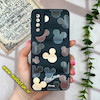 قاب گوشی Galaxy A30S - Galaxy A50 - Galaxy A50S سامسونگ سیلیکون ژله ای طرح میکی موس پافر PC زیر بسته محافظ لنز دار مشکی کد 1306
