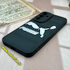 قاب گوشی Galaxy A54 سامسونگ سیلیکون ژله ای طرح پوما PUMA پافر PC زیر بسته محافظ لنز دار مشکی کد 1032