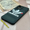 قاب گوشی Poco X5 - Redmi Note 12 5G شیائومی سیلیکون ژله ای طرح آدیداس adidas پافر PC زیر بسته محافظ لنز دار مشکی کد 296