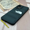 قاب گوشی Poco X5 - Redmi Note 12 5G شیائومی سیلیکون ژله ای طرح THE NORTH FACE پافر PC زیر بسته محافظ لنز دار مشکی کد 298