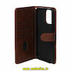 کیف گوشی Honor X6A آنر مگنتی نیلکین Nillkin طرح چرم کتابی بنددار قهوه ای کد 29