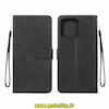 کیف گوشی Honor X6A آنر مگنتی نیلکین Nillkin طرح چرم کتابی بنددار مشکی کد 31