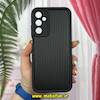 قاب گوشی Galaxy M13 سامسونگ طرح سیلیکونی Solid چرمی کبریتی محافظ لنزدار مشکی کد 236