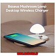 شارژر بی سیم باسئوس مدل Mushroom Lamp Desktop