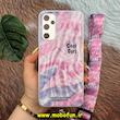 قاب گوشی Galaxy A05S سامسونگ طرح پاستیلی آدامسی برجسته اورجینال محافظ لنز دار به همراه بند آویز ست کد 224