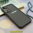 قاب گوشی Galaxy A05S سامسونگ طرح سیلیکونی Solid محافظ لنزدار مشکی کد 235