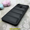قاب گوشی Galaxy A10S سامسونگ سیلیکون ژله ای  پافر PC زیر بسته محافظ لنز دار مشکی کد 858