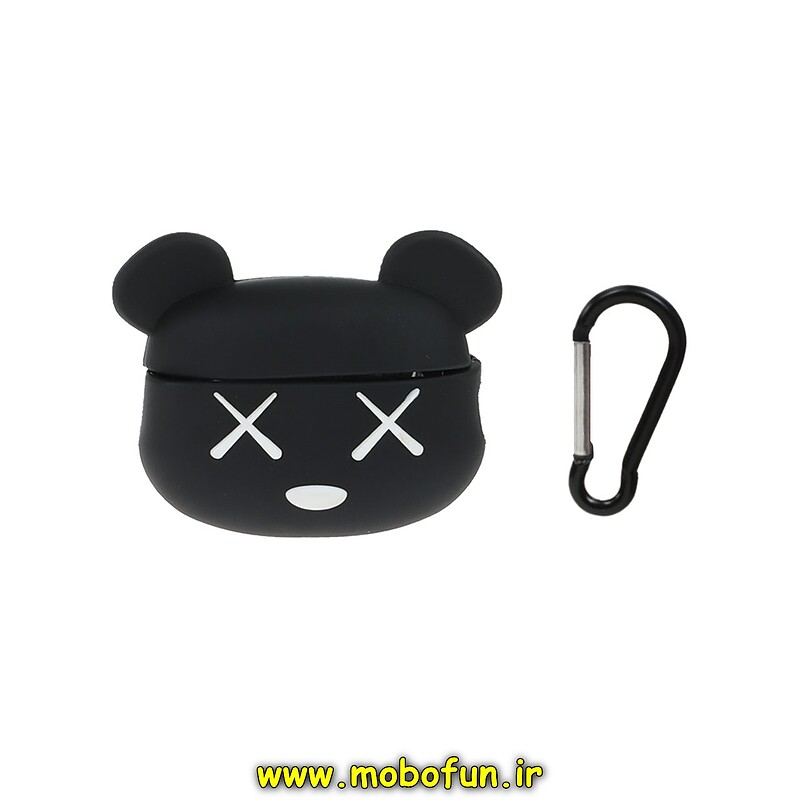 کاور Airpods Pro 2 سیلیکونی طرح دار عروسکی سه بعدی KAWS کد 1033