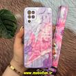 قاب گوشی Galaxy A12 - Galaxy M12 سامسونگ طرح پاستیلی آدامسی برجسته اورجینال محافظ لنز دار به همراه بند آویز ست کد 1656