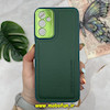 قاب گوشی Galaxy A14 4G - Galaxy A14 5G سامسونگ طرح چرمی کلاسیک HARD یانگ کیت YOUNG KIT متال کیس محافظ لنز دار سبز کد 997