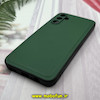 قاب گوشی Galaxy A14 4G - Galaxy A14 5G سامسونگ اورجینال چرمی Leather Case لدر کیس Q Series سبز کد 1001