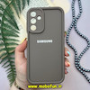 قاب گوشی Galaxy A15 سامسونگ طرح سیلیکونی Solid محافظ لنزدار قهوه ای کد 386