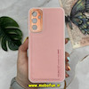 قاب گوشی Galaxy A15 سامسونگ طرح چرمی کلاسیک HARD یانگ کیت YOUNG KIT متال کیس محافظ لنز دار صورتی کد 394