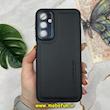 قاب گوشی Galaxy A15 سامسونگ طرح چرمی کلاسیک HARD یانگ کیت YOUNG KIT متال کیس محافظ لنز دار مشکی کد 398