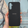 قاب گوشی Galaxy A24 4G سامسونگ اورجینال چرمی Ultra Case اولترا کیس سوزنی مشکی کد 535