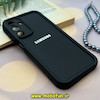قاب گوشی Galaxy A25 سامسونگ طرح سیلیکونی Solid محافظ لنزدار مشکی کد 261