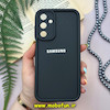 قاب گوشی Galaxy A25 سامسونگ طرح سیلیکونی Solid محافظ لنزدار مشکی کد 261