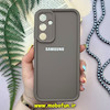 قاب گوشی Galaxy A35 سامسونگ طرح سیلیکونی Solid محافظ لنزدار قهوه ای کد 174