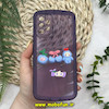 قاب گوشی Galaxy A72 سامسونگ طرح ژله ای شفاف بالشتی سه بعدی عروسکی محافظ لنز دار بنفش کد 675