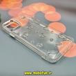 قاب گوشی iPhone 11 Pro Max آیفون طرح اکلیلی رزینی پشت طلق شفاف لاکچری پاپیونی کرومی کد 777