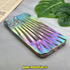 قاب گوشی iPhone 12 Pro Max آیفون طرح صدفی هولوگرامی اورجینال Q SERIES محافظ لنز دار کد 893