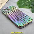 قاب گوشی iPhone 13 Pro آیفون طرح صدفی هولوگرامی اورجینال Q SERIES محافظ لنز دار کد 509