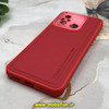 قاب گوشی Redmi 12C - Poco C55 - Redmi 11A شیائومی طرح چرمی کلاسیک HARD یانگ کیت YOUNG KIT متال کیس محافظ لنز دار قرمز کد 550