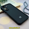 قاب گوشی Redmi 13C - Poco C65 شیائومی طرح سیلیکونی Solid محافظ لنزدار مشکی کد 359