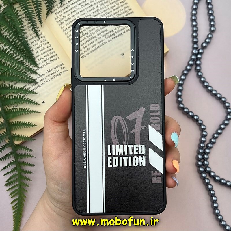 قاب گوشی Redmi Note 13 Pro 5G - Poco X6 شیائومی پشت گلس CASETIFY مات طرح اسپرت کد 365