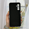 قاب گوشی Galaxy M14 سامسونگ سیلیکونی های کپی زیربسته محافظ لنز دار مشکی کد 21