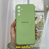 قاب گوشی Galaxy M14 سامسونگ سیلیکونی های کپی زیربسته محافظ لنز دار سبز روشن کد 23