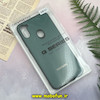 قاب گوشی Galaxy A11 - Galaxy M11 سامسونگ اورجینال چرمی Ultra Case اولترا کیس Q Series سبز 893