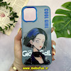 قاب گوشی iPhone 13 Pro Max آیفون فانتزی ژله ای اورجینال پیکسل FOCUS CASE PIXEL طرح دخترونه کد 857