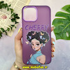 قاب گوشی iPhone 13 Pro Max آیفون فانتزی ژله ای اورجینال پیکسل FOCUS CASE PIXEL طرح دخترونه کد 859