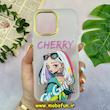 قاب گوشی iPhone 14 Pro Max آیفون فانتزی ژله ای اورجینال پیکسل FOCUS CASE PIXEL طرح دخترونه کد 409