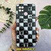 قاب گوشی Redmi 10C - Redmi 10 Power - Poco C40 شیائومی پشت گلس شیشه ای طرح شطرنجی کد 442