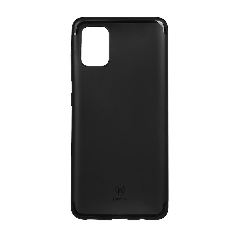 قاب گوشی Galaxy A51 سامسونگ طرح ژله ای اورجینال بیسوس Baseus مشکی کد 181320