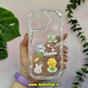 قاب گوشی iPhone 13 Pro Max آیفون اورجینال ژله ای اکلیلی شفاف عروسکی برجسته محافظ لنز دار کد 10685