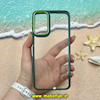قاب گوشی Galaxy M13 4G - Galaxy M23 5G - Galaxy F23 5G سامسونگ اورجینال متال کیس Metal طرح پشت طلق شفاف دور سیلیکونی سبز کد 10720