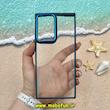 قاب گوشی Galaxy Note 20 Ultra سامسونگ اورجینال متال کیس Metal طرح پشت طلق شفاف دور سیلیکونی سرمه ای کد 10725