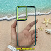 قاب گوشی Galaxy S21 Ultra سامسونگ اورجینال متال کیس Metal طرح پشت طلق شفاف دور سیلیکونی سبز کد 10899