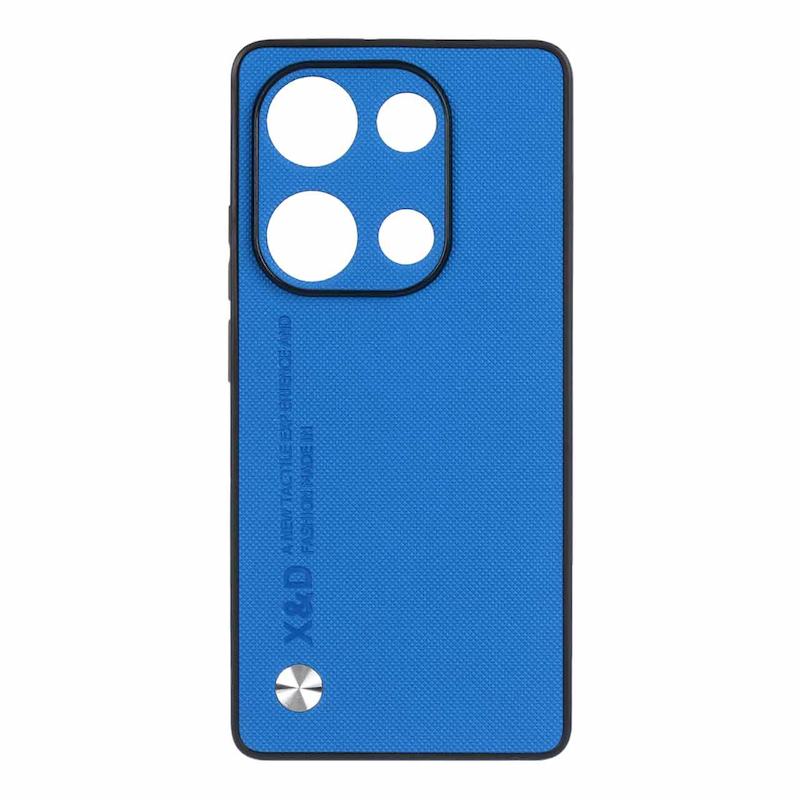 قاب گوشی Redmi Note 13 Pro 4G / Poco M6 Pro 4G شیائومی اورجینال X and D طرح سوزنی آبی کد 20215