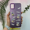 قاب گوشی Galaxy A05 سامسونگ طرح So CooL اورجینال عروسک برجسته خرسی آبنباتی بنفش کد 10944