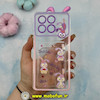 قاب گوشی Poco X6 Pro - Redmi K70E شیائومی شفاف ژله ای عروسکی برجسته جاکارتی دار محافظ لنز دار کپسولی طرح خرگوش استلا کد 11210