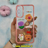 قاب گوشی Galaxy A24 سامسونگ ژله ای عروسکی برجسته محافظ لنز دار کد 11026