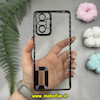 قاب گوشی Redmi Note 10 Pro 4G - Redmi Note 10 Pro Max شیائومی طرح الکتروپلیتینگ ژله ای شفاف اورجینال طرح مگ سیف محافظ لنز دار مشکی کد 11268