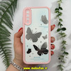 قاب گوشی Galaxy A30S - Galaxy A50S - Galaxy A50 سامسونگ طرح سیلیکونی Solid آینه ای محافظ لنزدار طرح پروانه سفید کد 11499