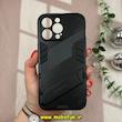 قاب گوشی iPhone 14 Pro Max آیفون ضد ضربه بتمن Q SERIES اورجینال BIBERCAS هولدر دار محافظ لنز دار مشکی کد 11683
