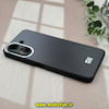 قاب گوشی Redmi 13C - Poco C65 شیائومی پشت گلس آینه ای مات دو رنگ محافظ لنزدار مشکی خاکستری کد 11697